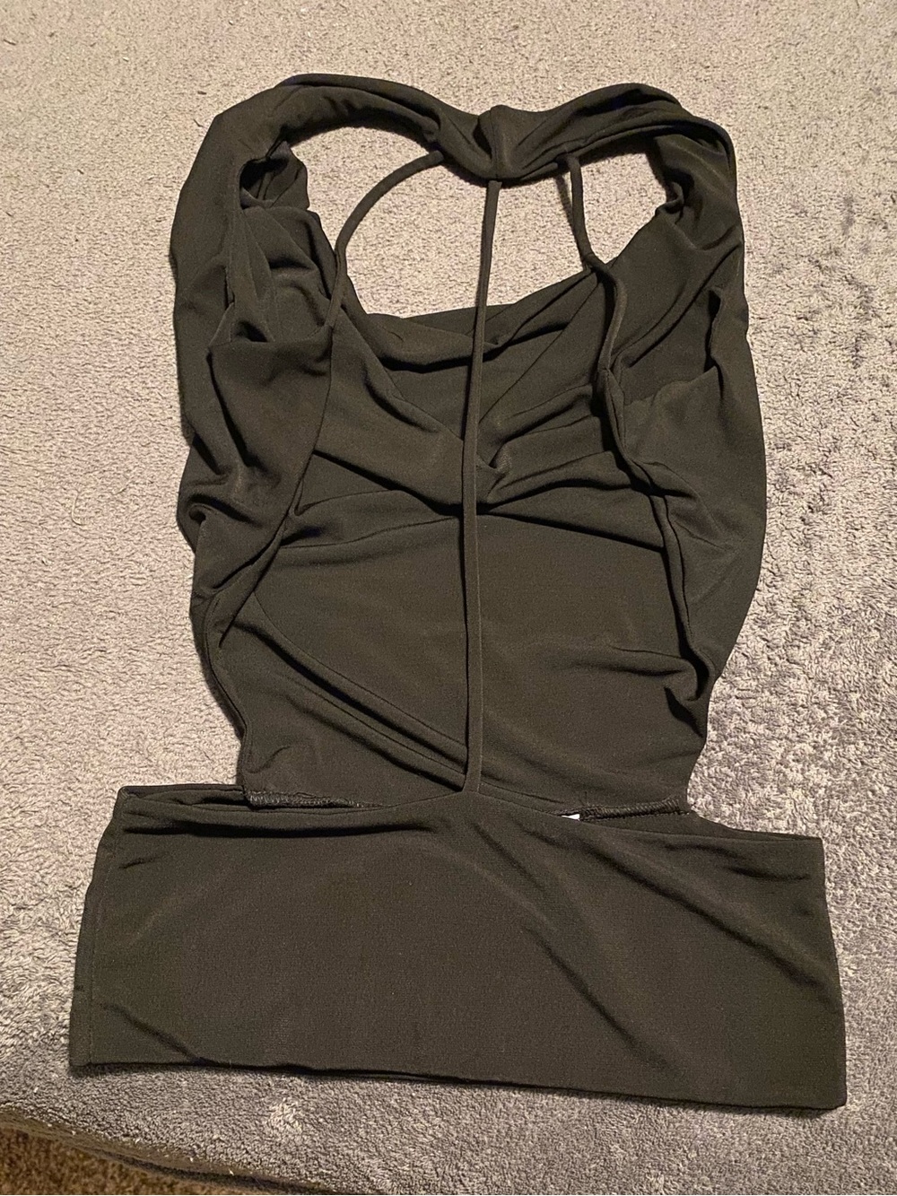 Strappy back club halter top - Picture 3 of 6
